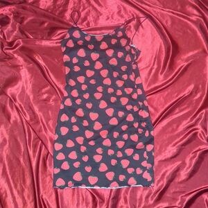 Strawberry Print Dress